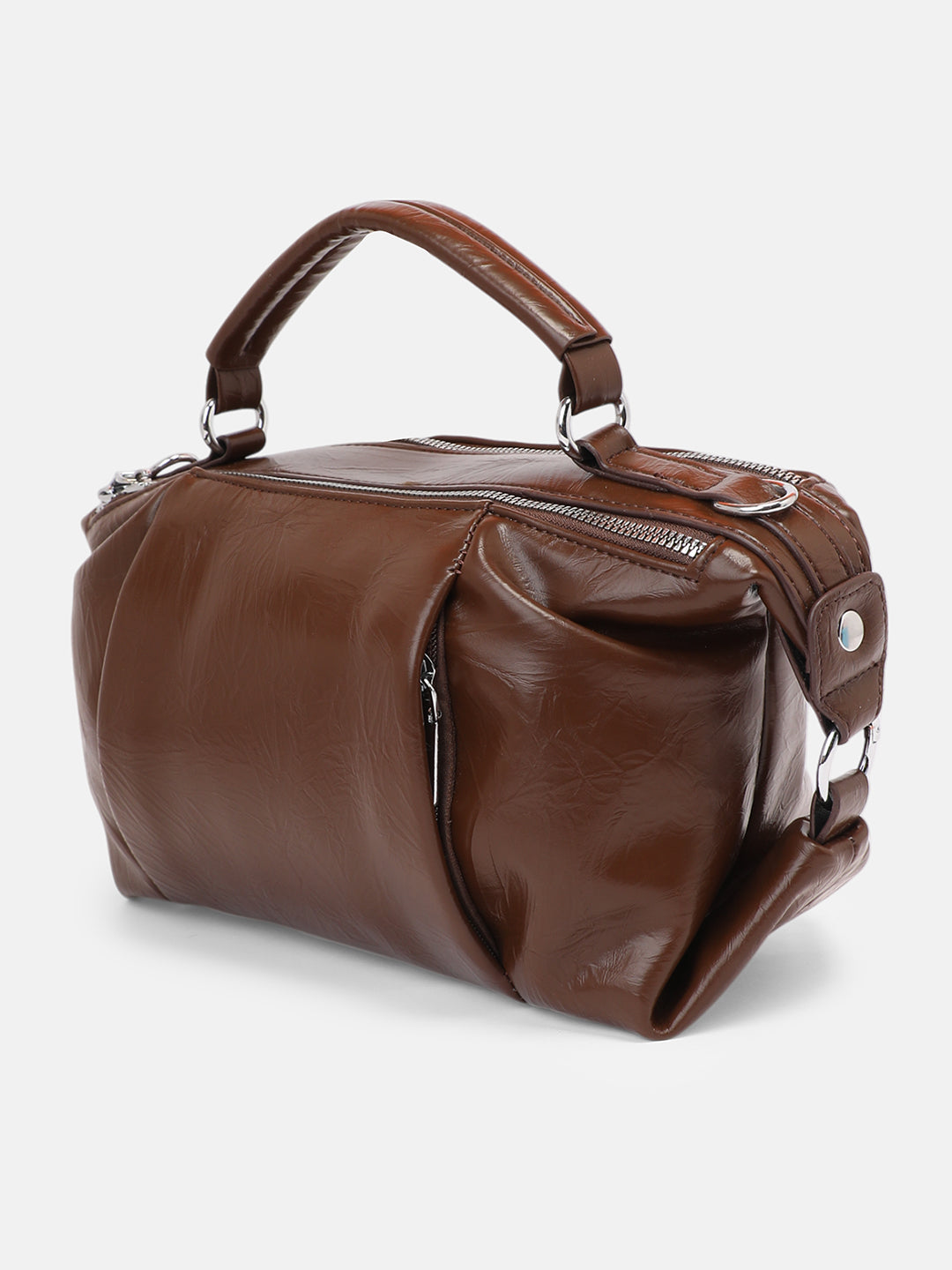 The Clairemont Hand Bag - Mocha Brown