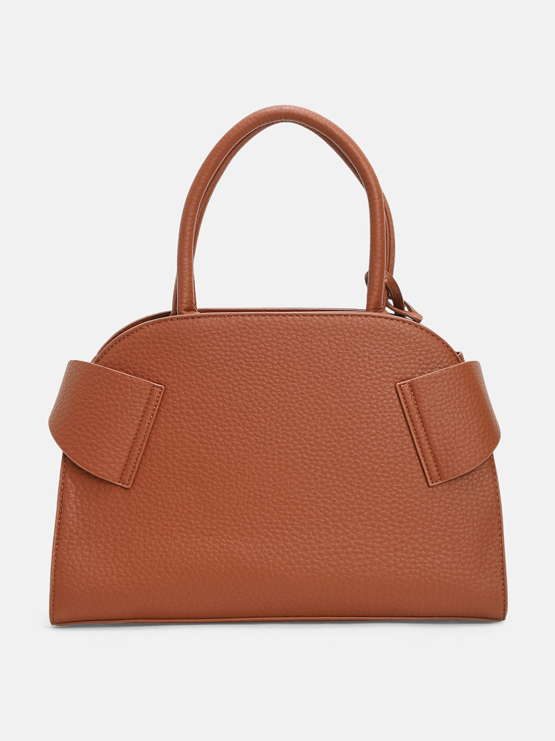 The Large Meridian Hand Bag - Russet Brown