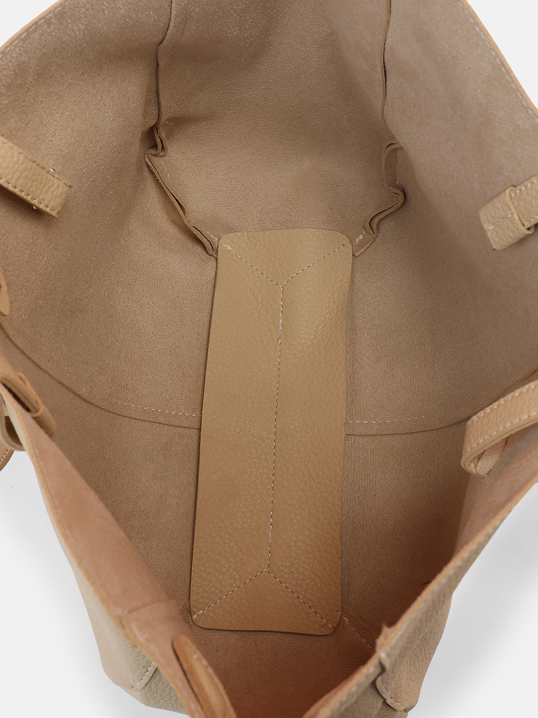 The Medium Illumé Tote Bag With Pouch - Saltbox Beige