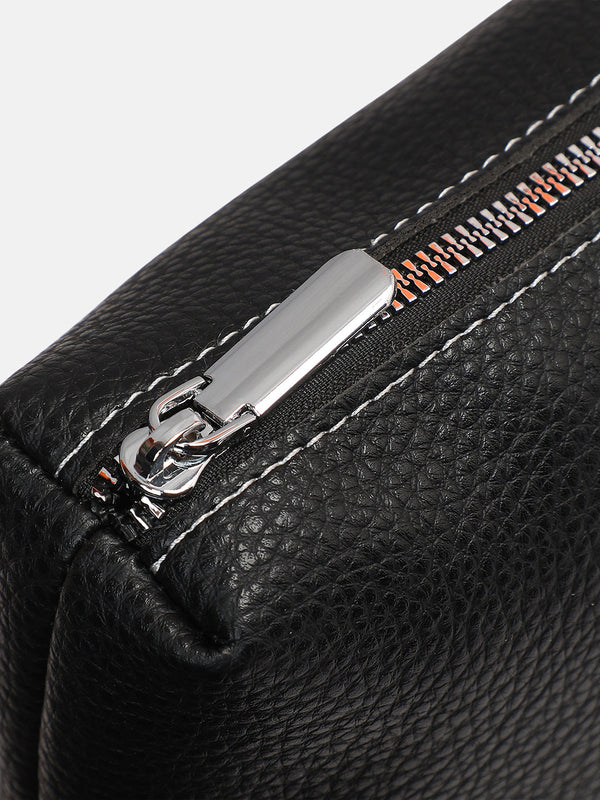 The Medium Illumé Tote Bag With Pouch - Onyx Black