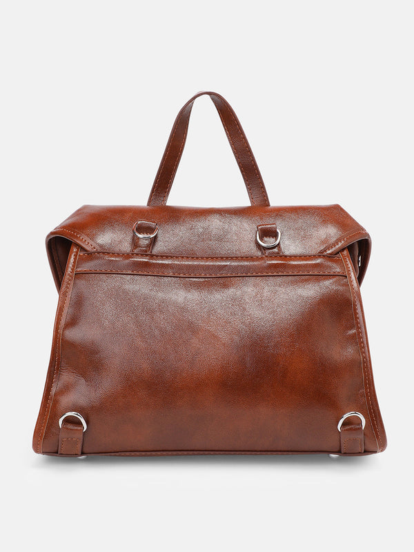 The Cliné Backpack - Chocolate Brown