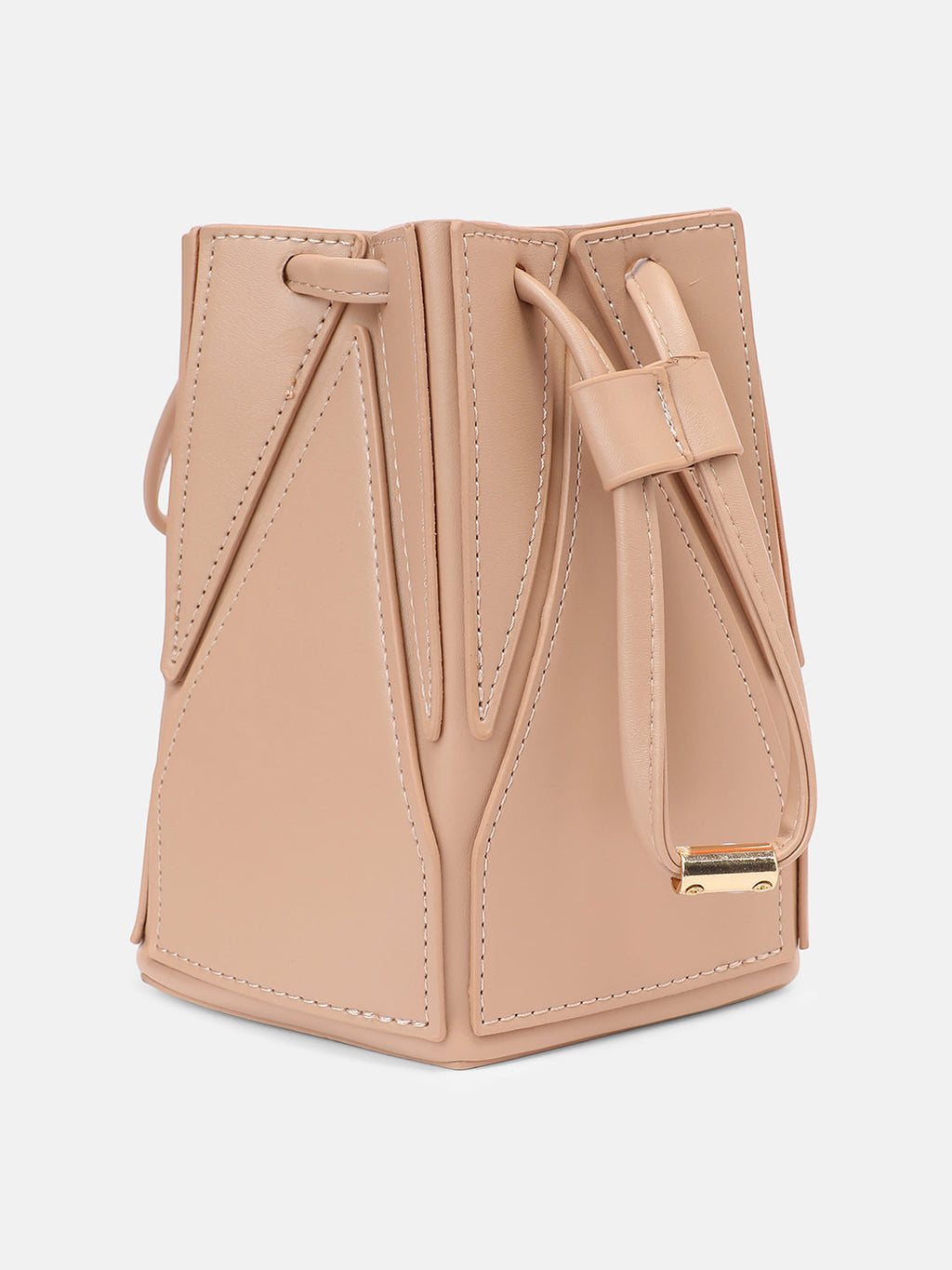 The Origami Bucket Bag - Sand Beige