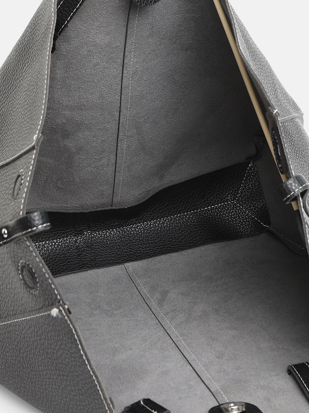 The Large Illumé Tote Bag With Pouch - Onyx Black