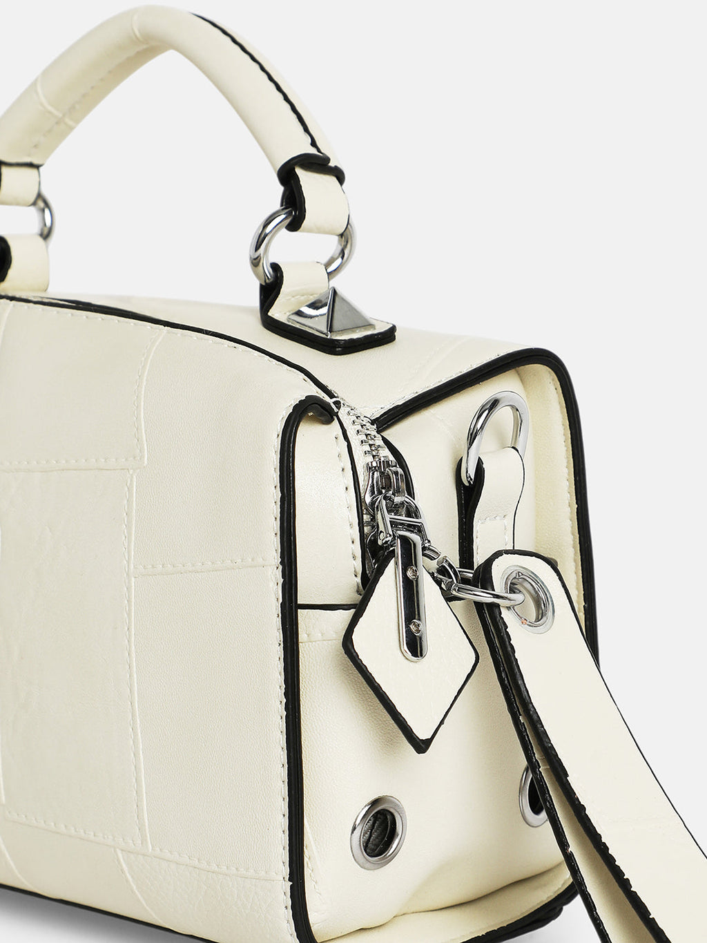 The Scale Camera Sling Bag - Cream White