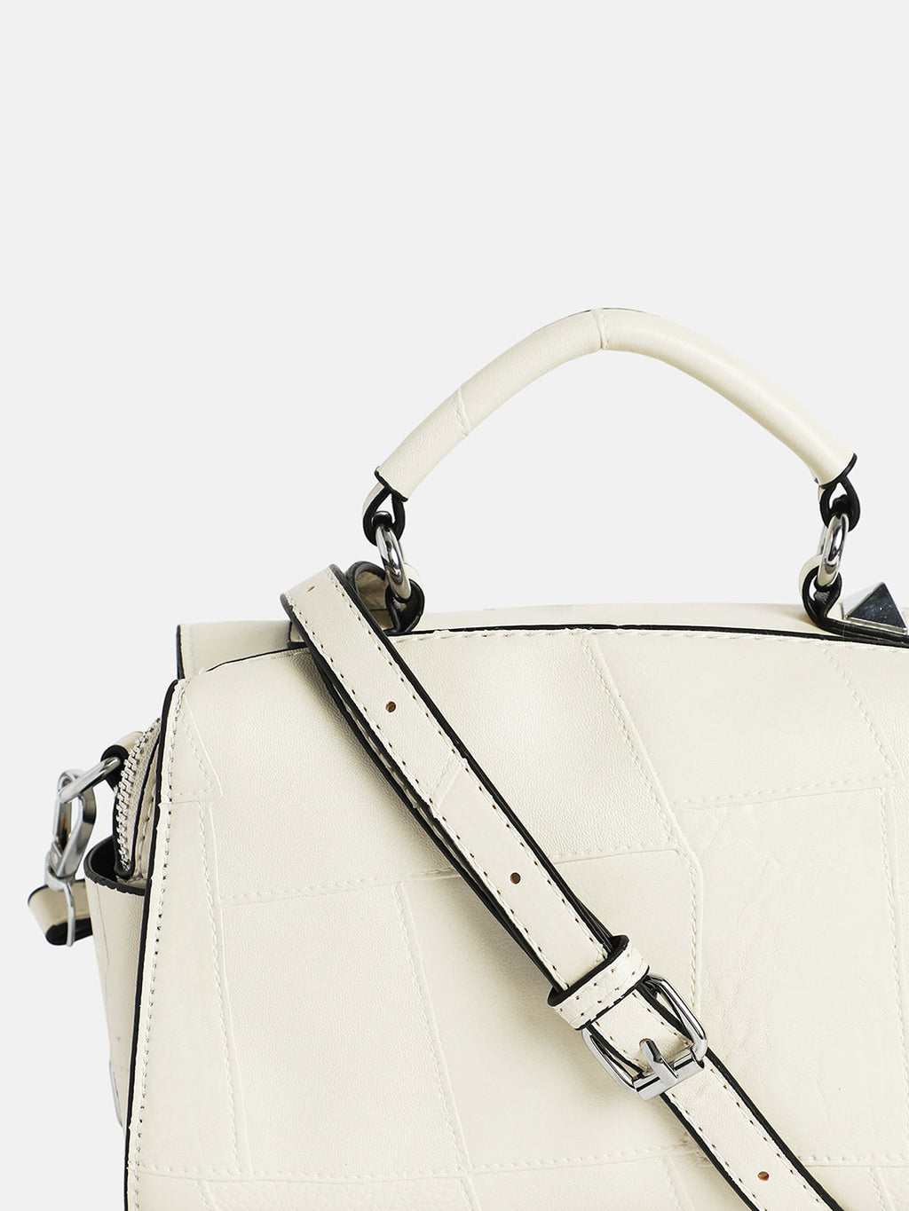 The Scale Camera Sling Bag - Cream White
