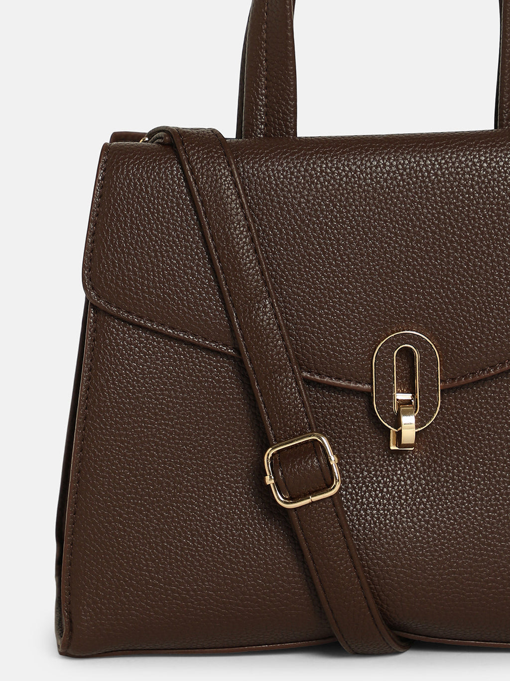 The Auraté Hand Bag - Mocha Brown