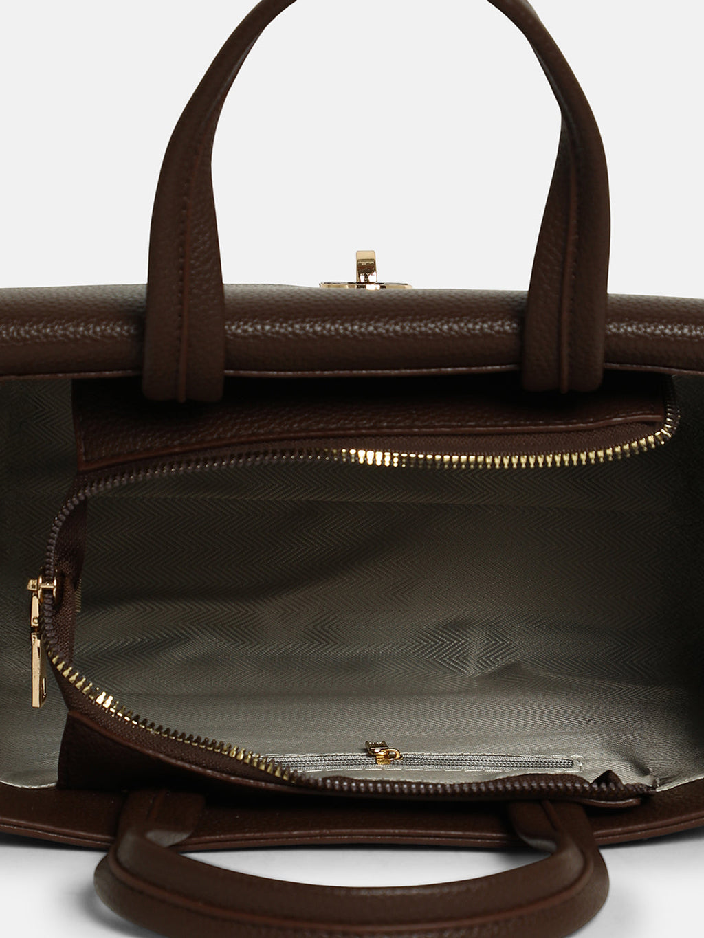 The Auraté Hand Bag - Mocha Brown