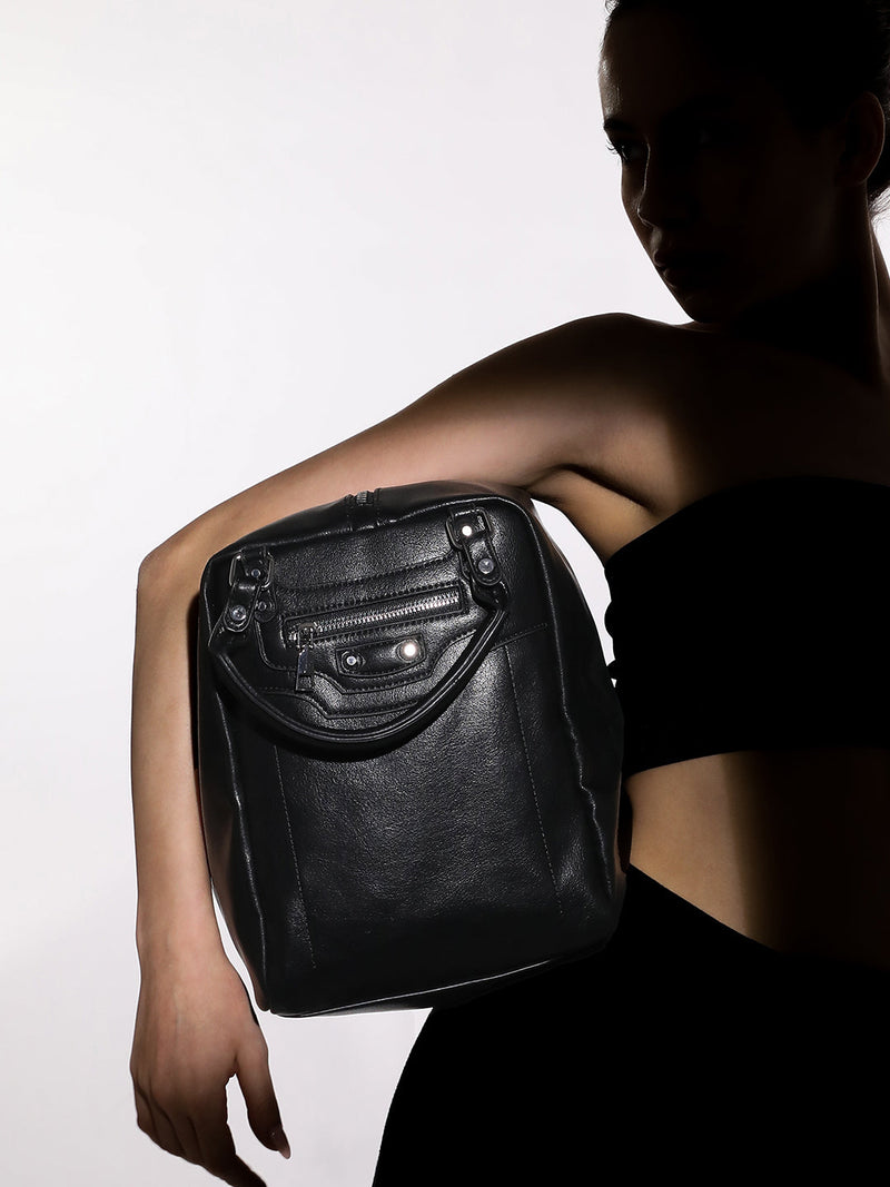 The Austin Backpack - Onyx Black