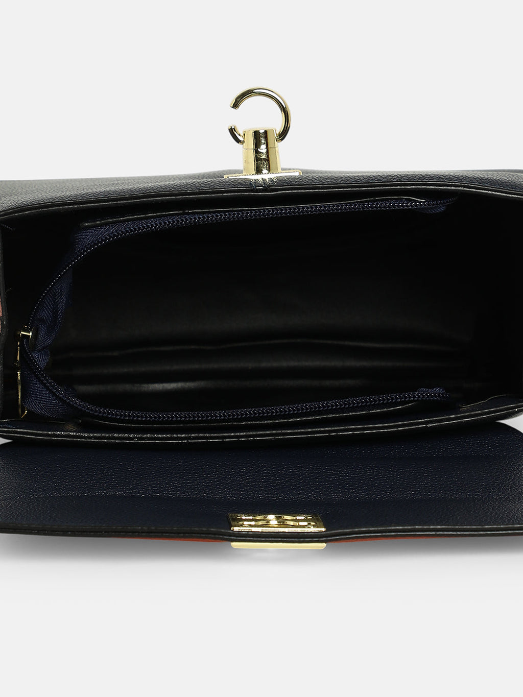 The Curatus Satchel Bag With Pouch - Sienna Brown & Obsidian Black