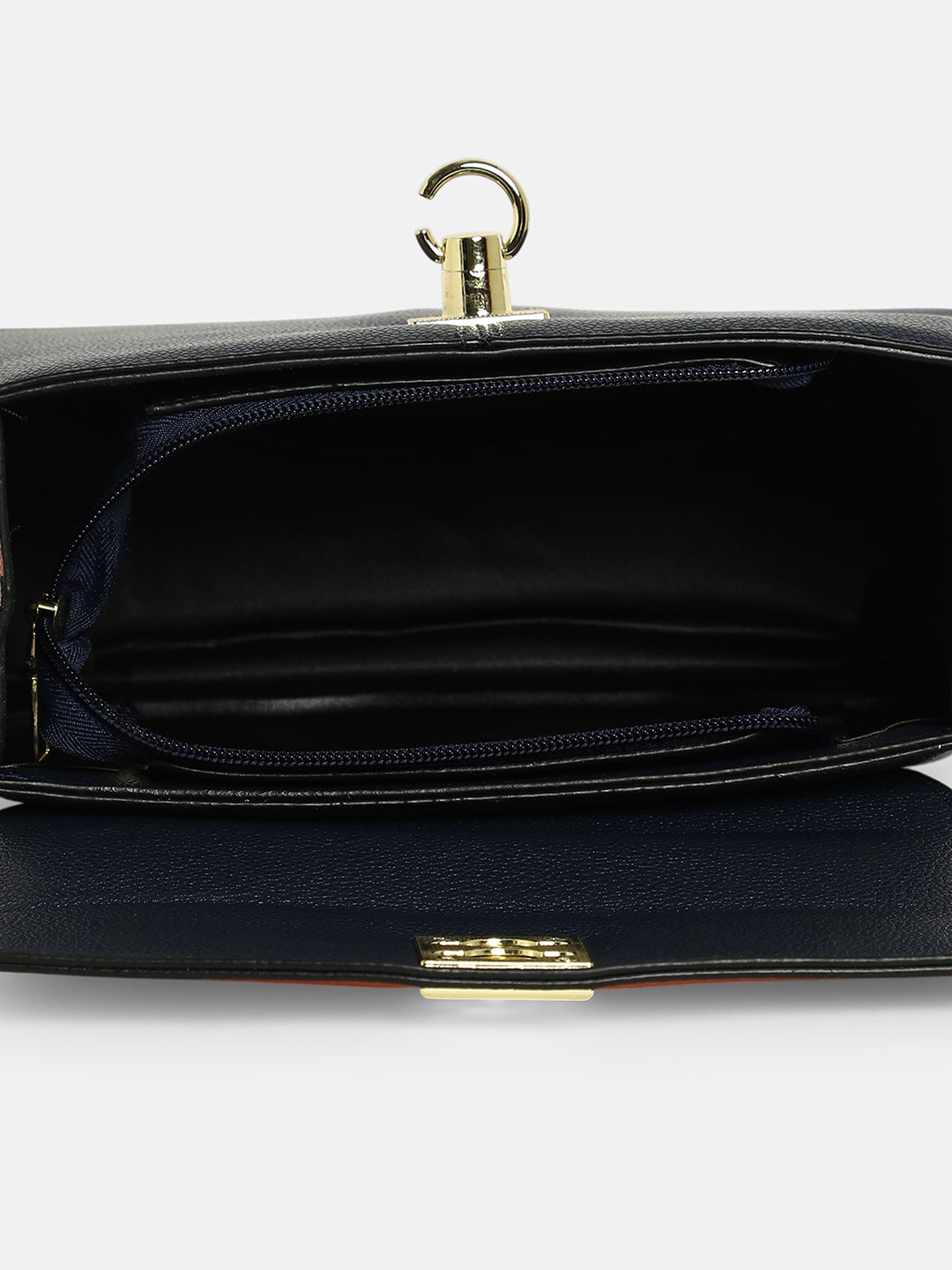 The Curatus Satchel Bag With Pouch - Sienna Brown & Obsidian Black