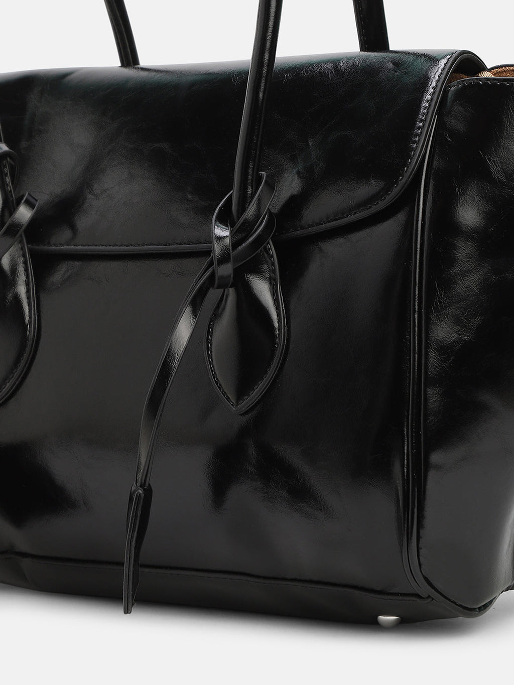 The Large Medis Satchel Bag - Onyx Black