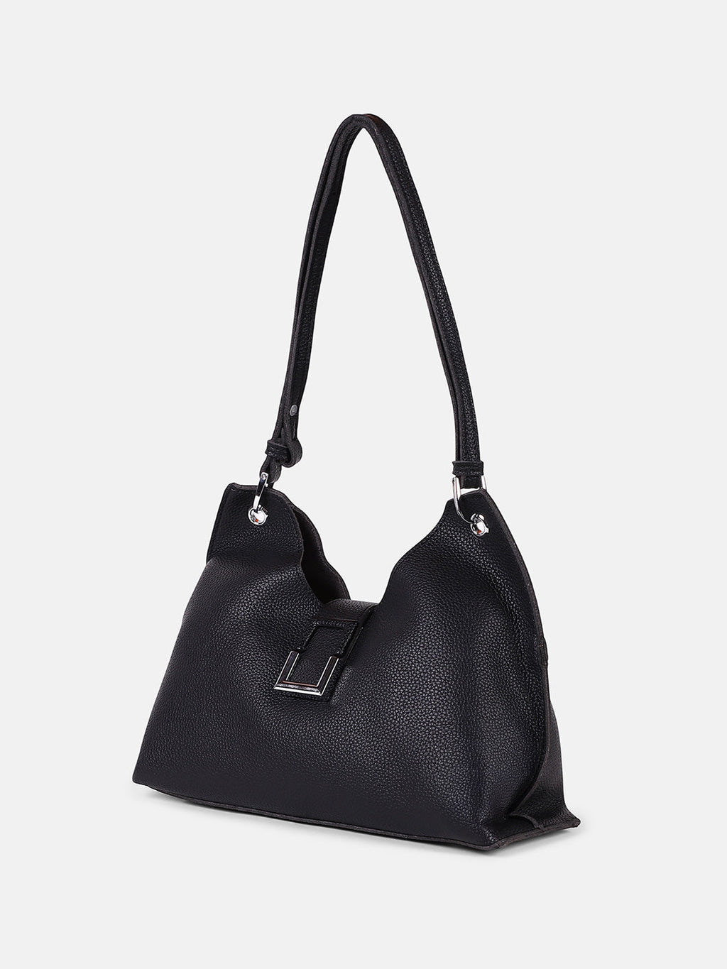 The Amelie Shoulder Bag - Onyx Black