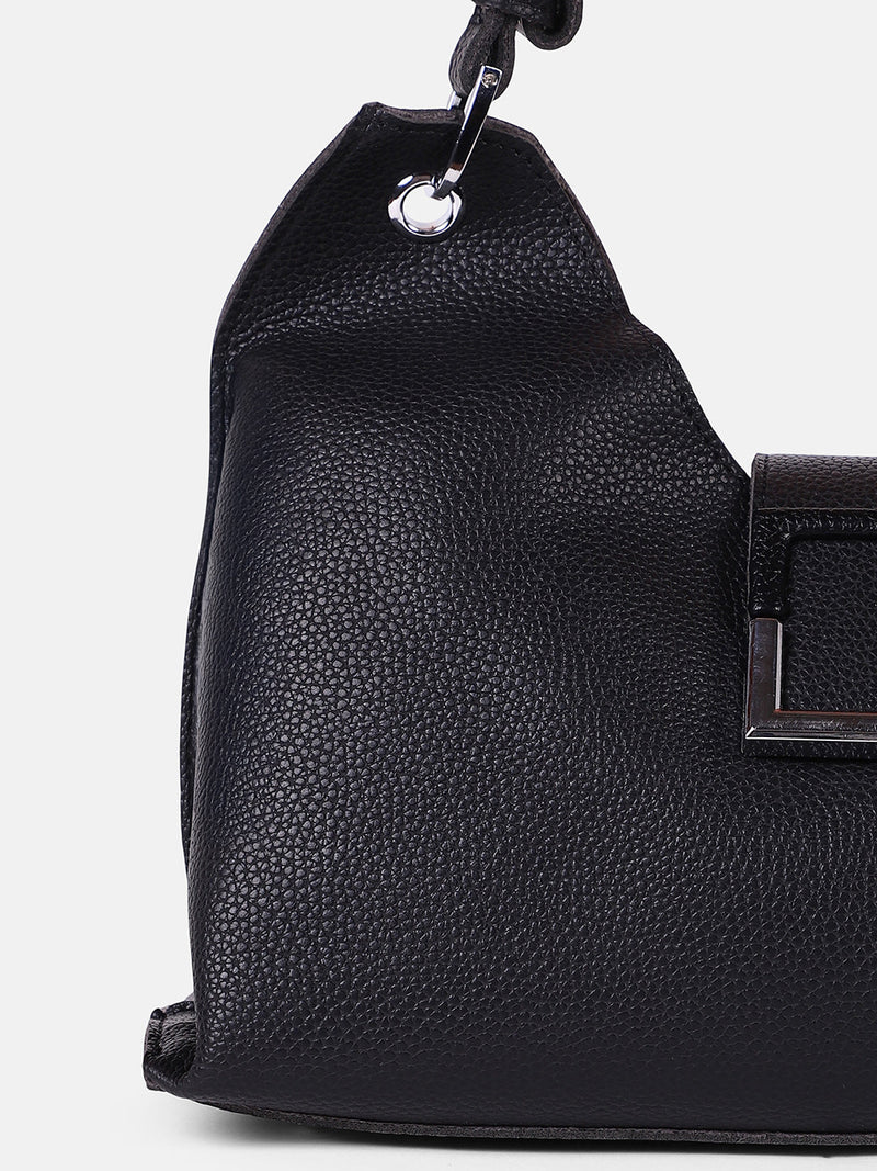 The Amelie Shoulder Bag - Onyx Black