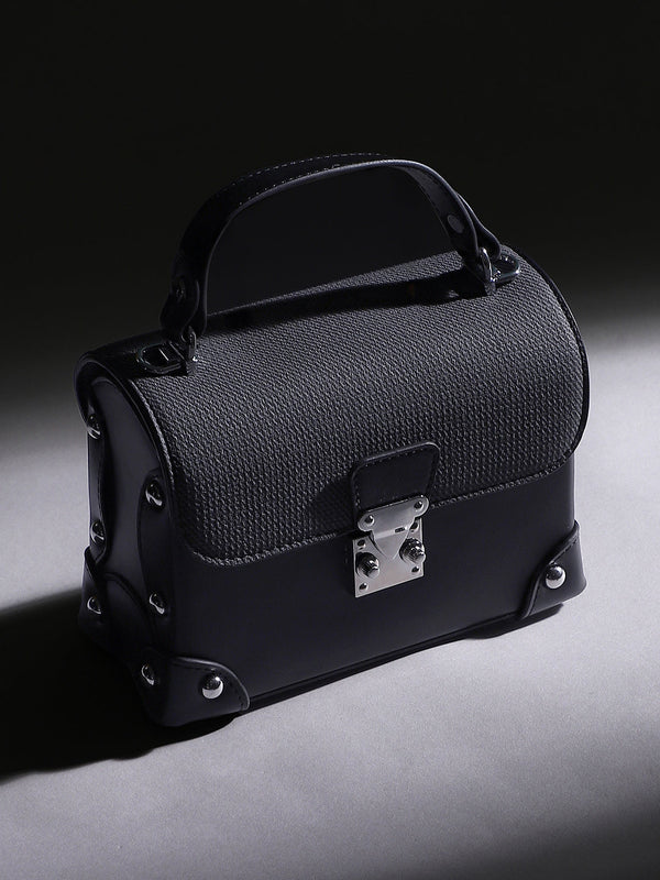 The Trunk Hand Bag - Onyx Black