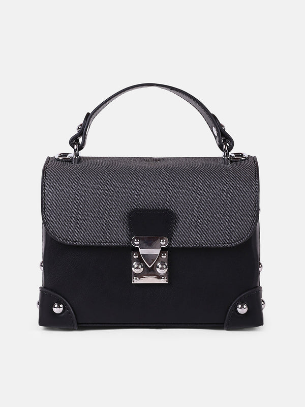 The Trunk Hand Bag - Onyx Black