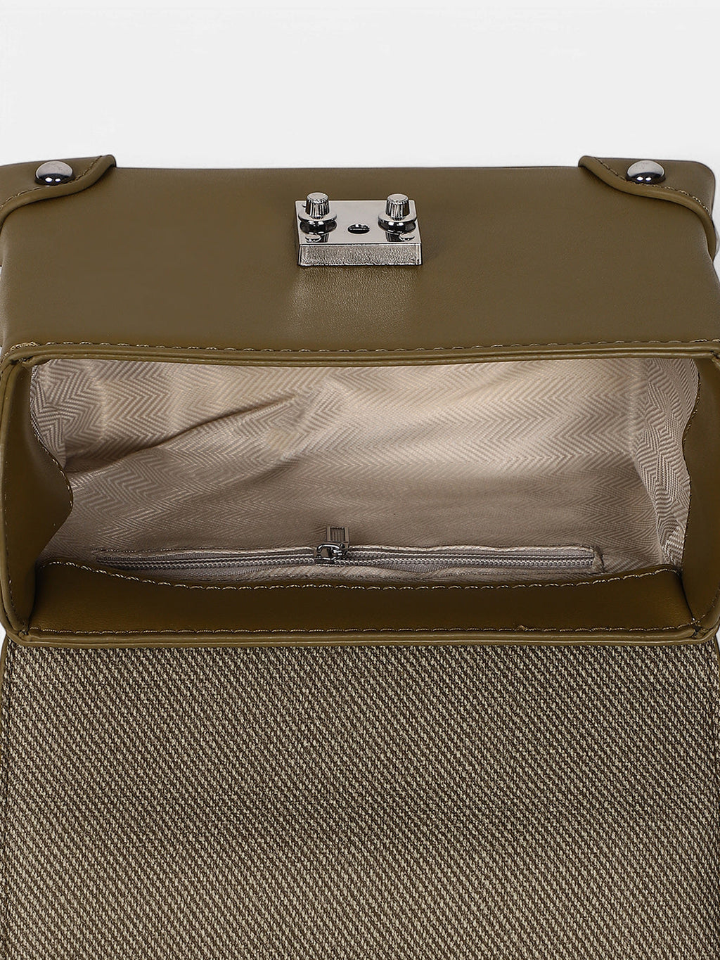 The Trunk Hand Bag - Olive Green