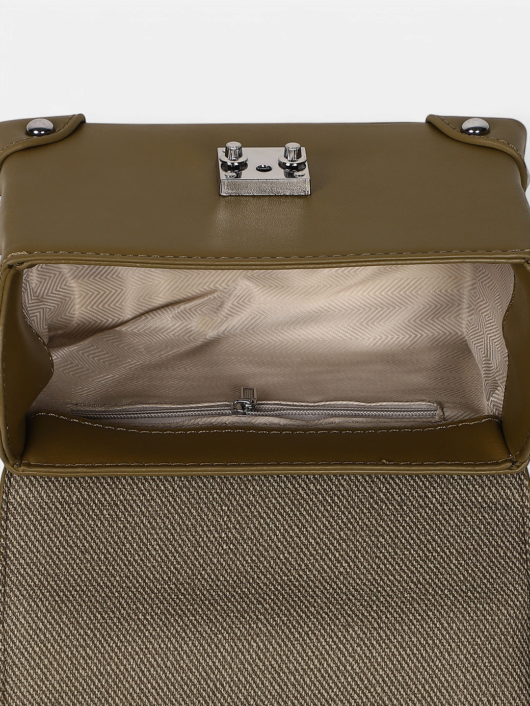 The Trunk Hand Bag - Olive Green