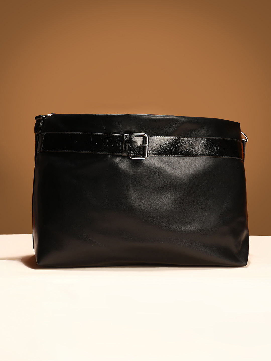 The Tang-Buckle Tote Bag - Onyx Black