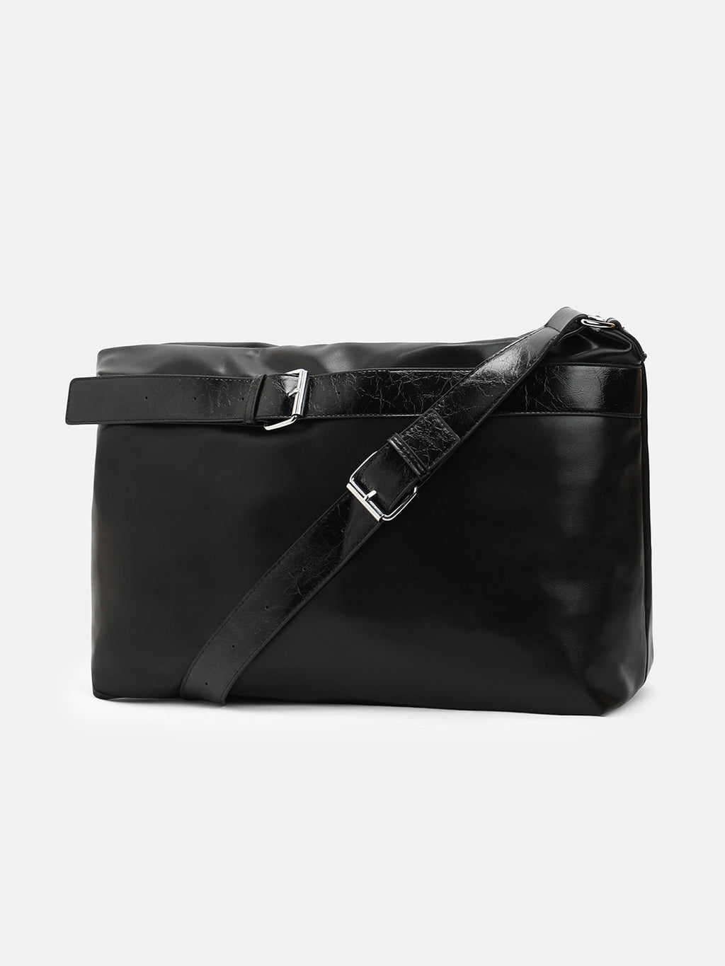 The Tang-Buckle Tote Bag - Onyx Black