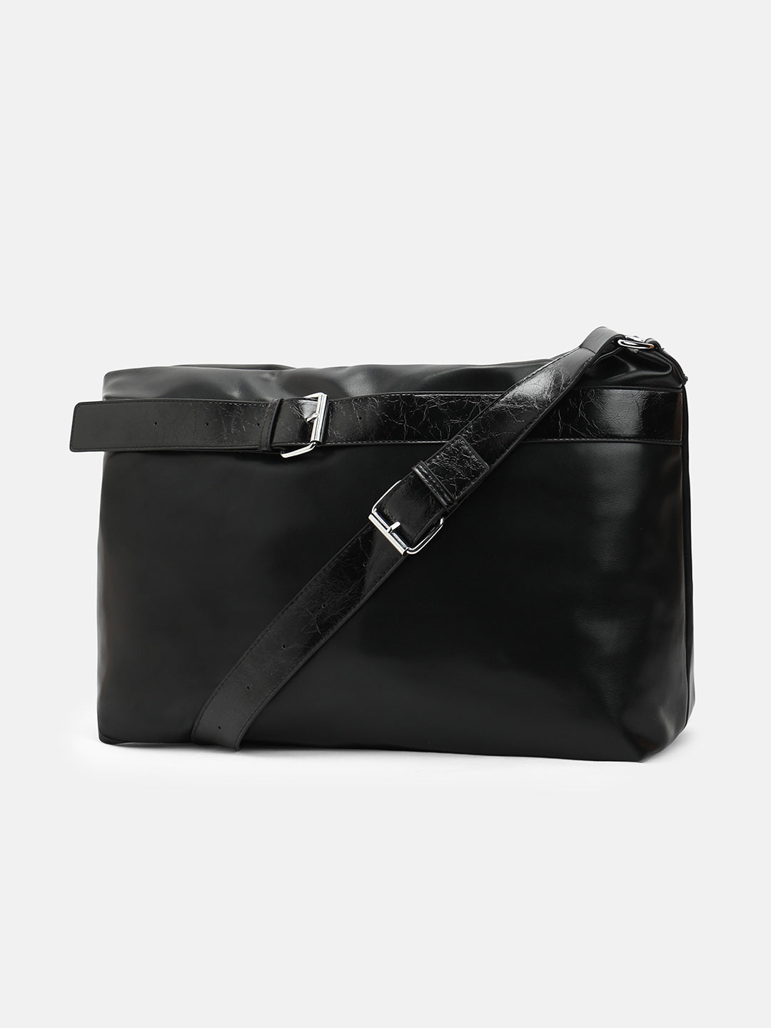 The Tang-Buckle Tote Bag - Onyx Black