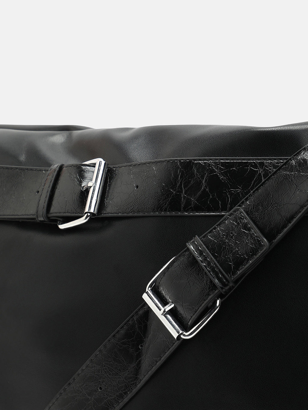 The Tang-Buckle Tote Bag - Onyx Black