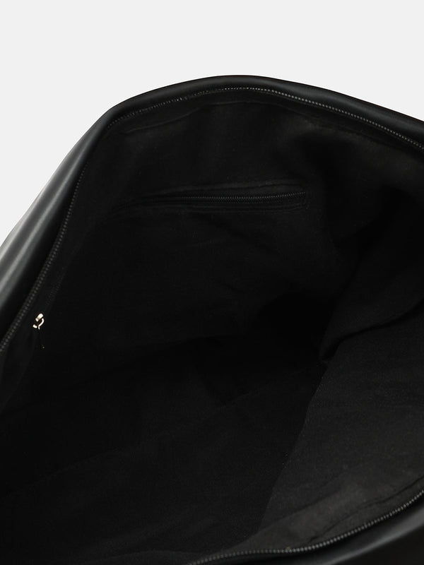The Tang-Buckle Tote Bag - Onyx Black