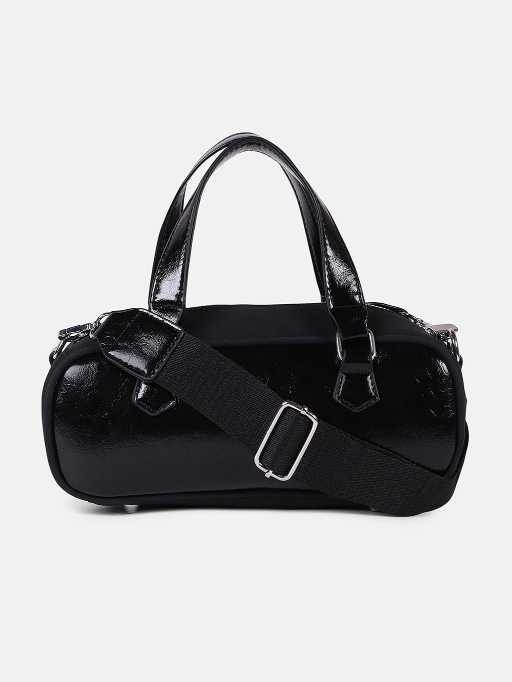 The Small Retro Bowling Bag - Onyx Black