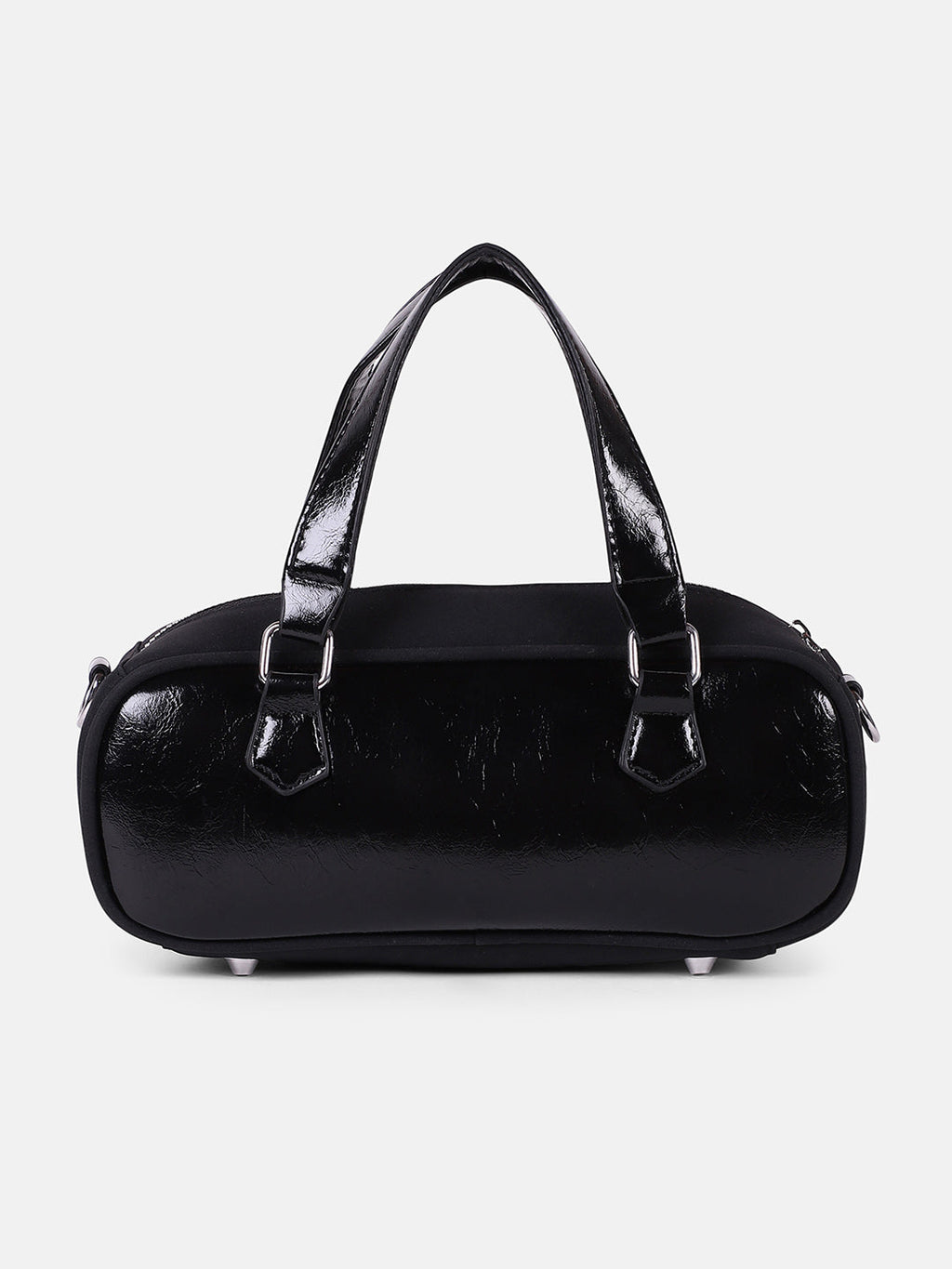 The Small Retro Bowling Bag - Onyx Black