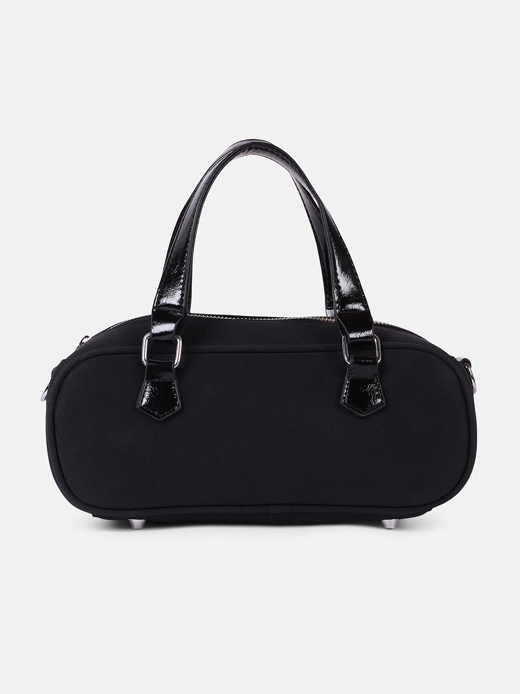 The Small Retro Bowling Bag - Onyx Black
