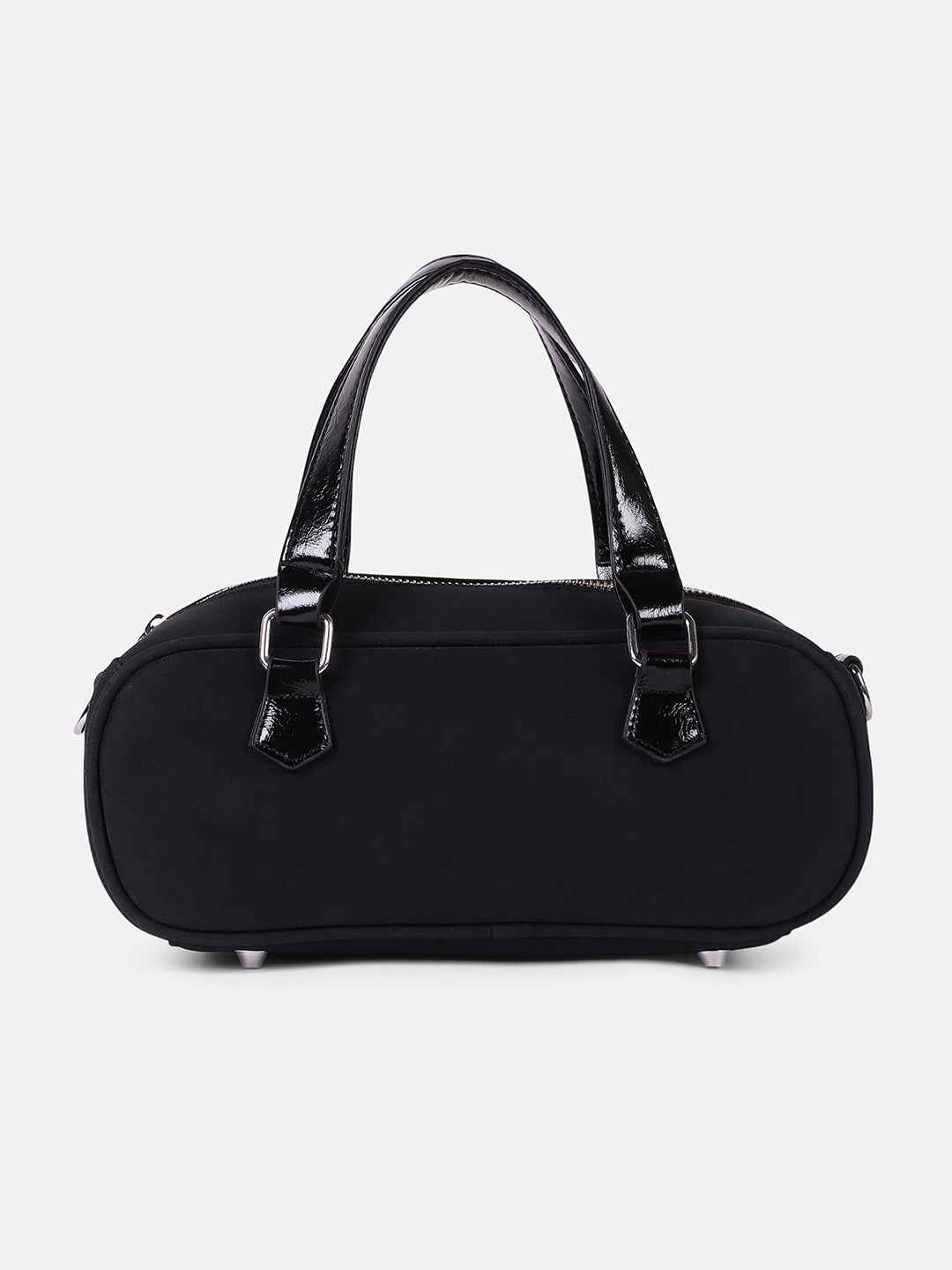 The Small Retro Bowling Bag - Onyx Black