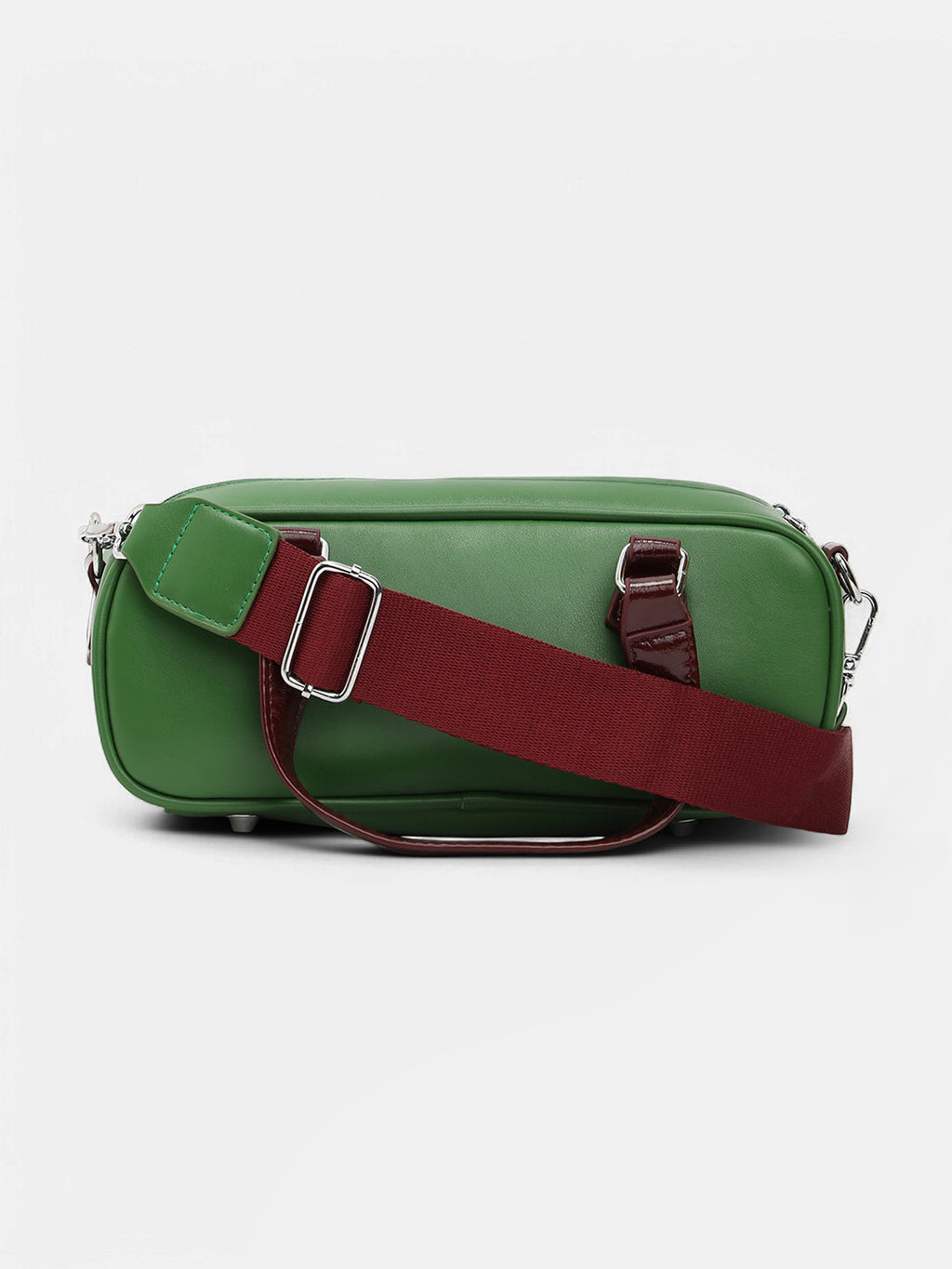 The Small Retro Bowling Bag - Kelly Green