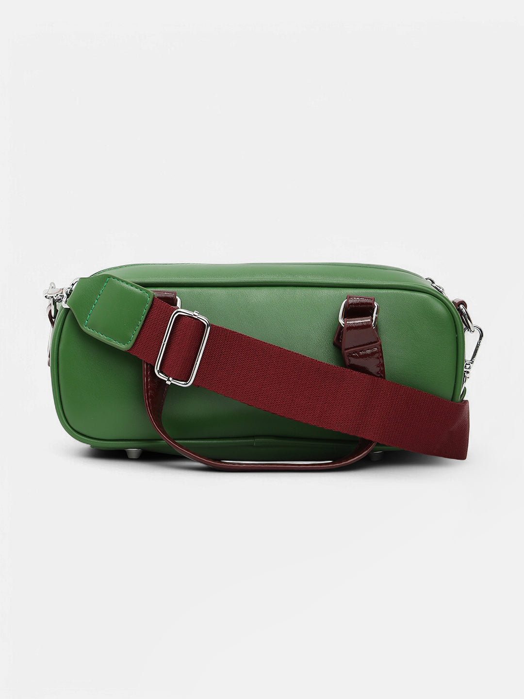 The Small Retro Bowling Bag - Kelly Green