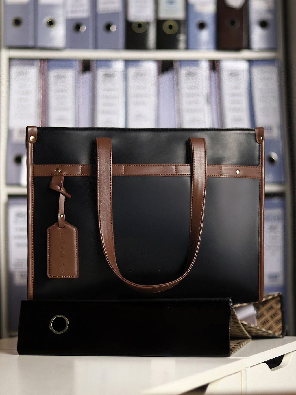 All-Day-Ally Office Bag - Midnight Black