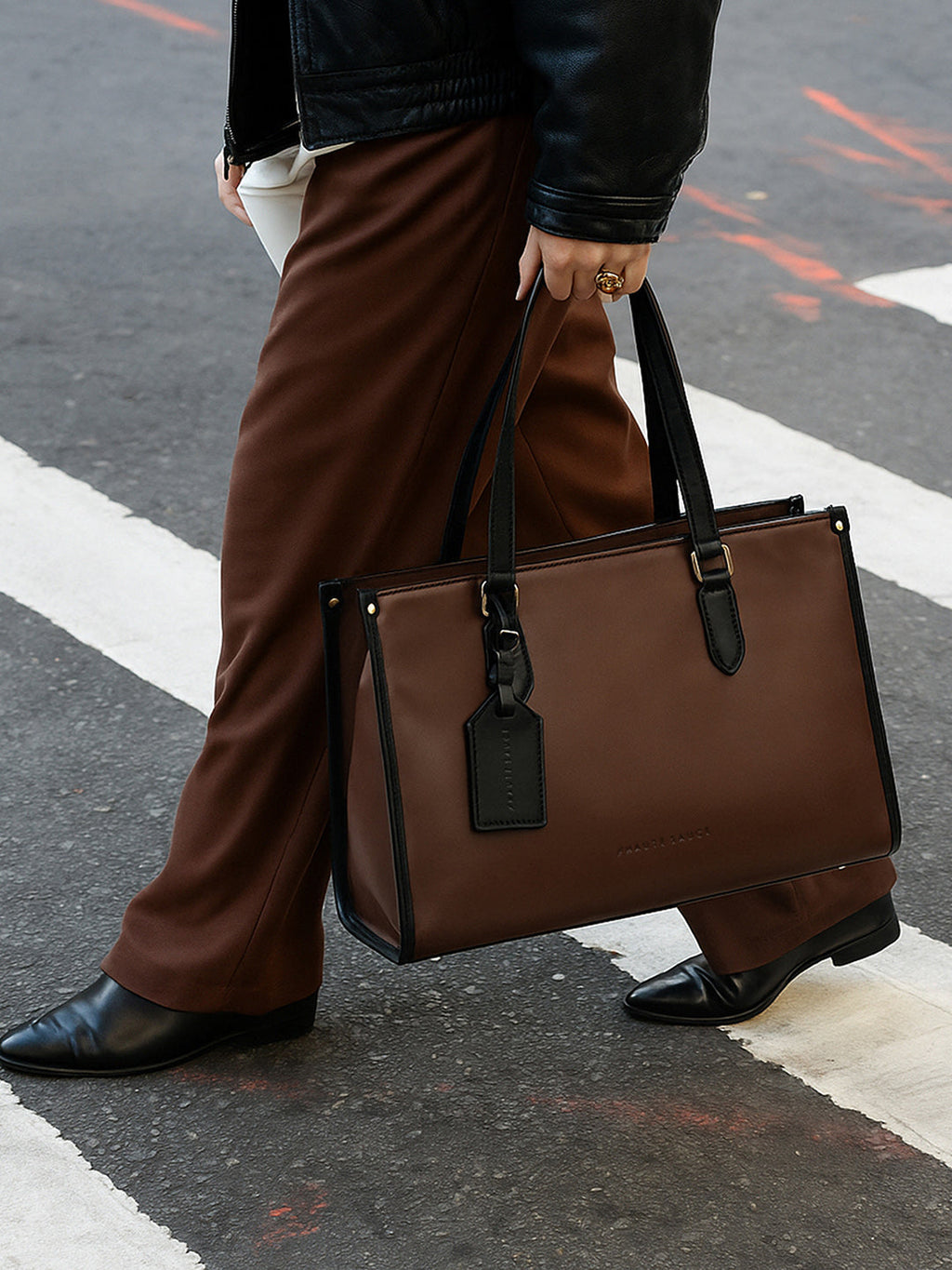 All-Day-Ally Office Bag - Chocolate Brown