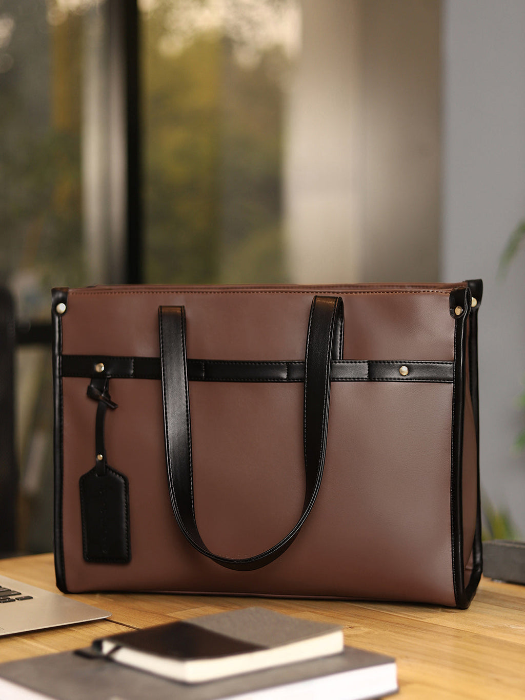 All-Day-Ally Office Bag - Chocolate Brown