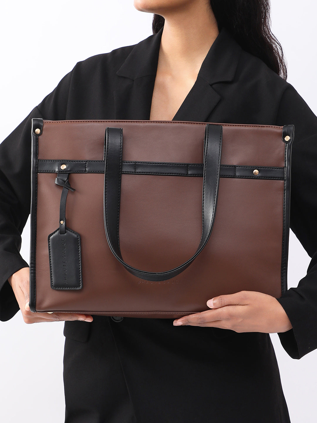 All-Day-Ally Office Bag - Chocolate Brown