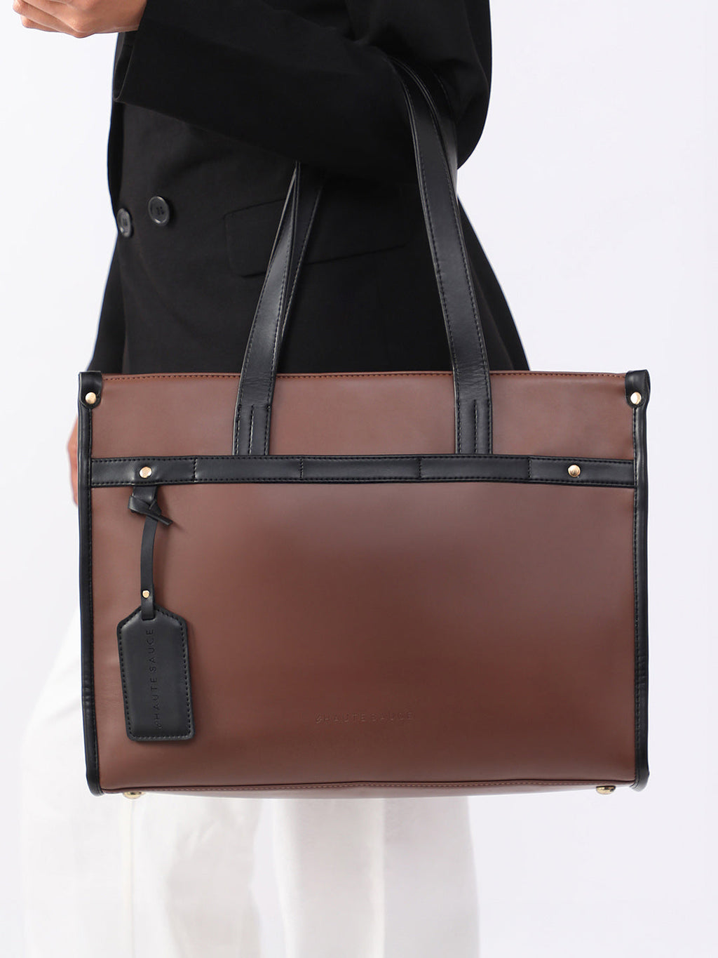 All-Day-Ally Office Bag - Chocolate Brown