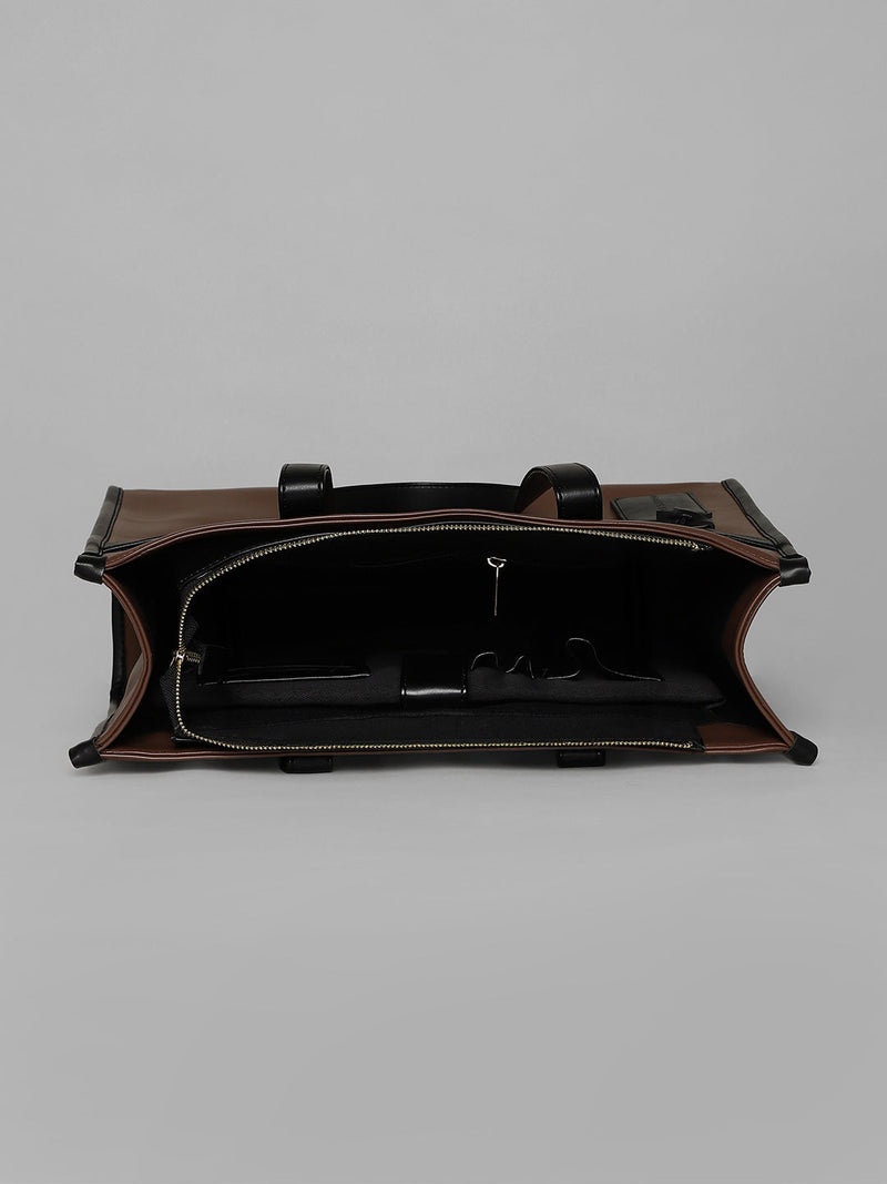 All-Day-Ally Office Bag - Chocolate Brown