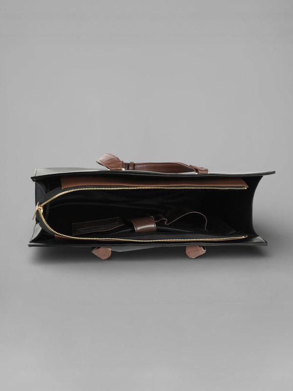 The Circadian Tote Office Bag-Midnight Black