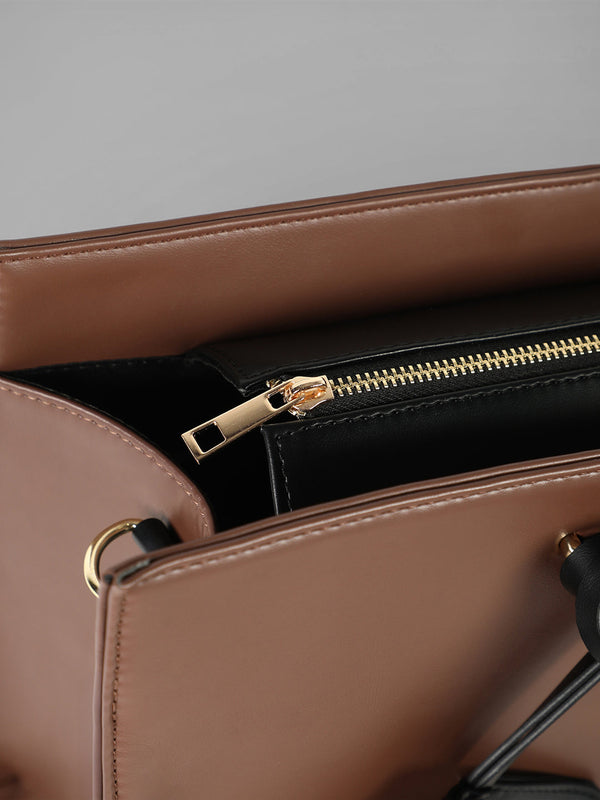 The Circadian Tote Office Bag-Chocolate Brown