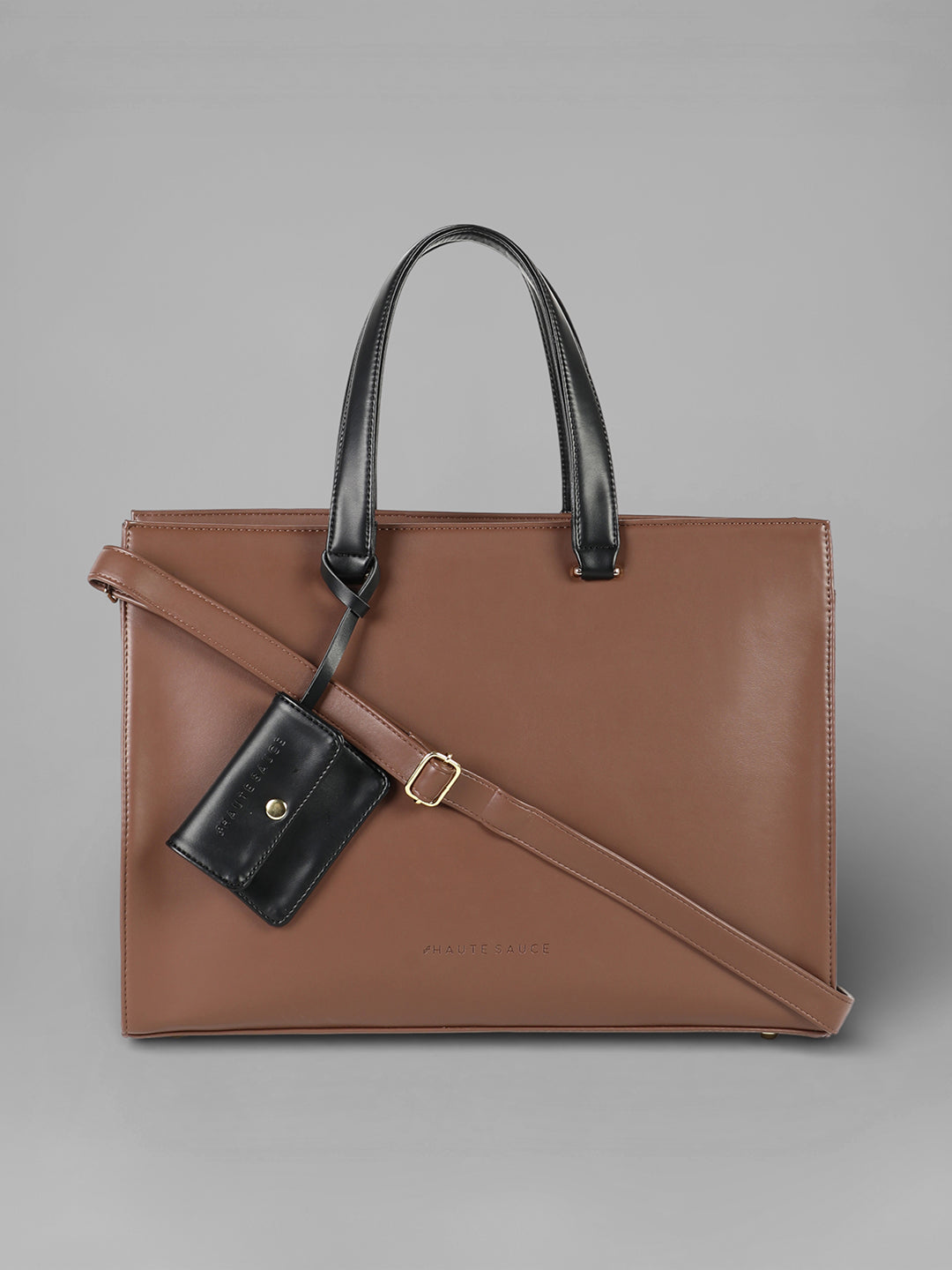 The Circadian Tote Office Bag-Chocolate Brown