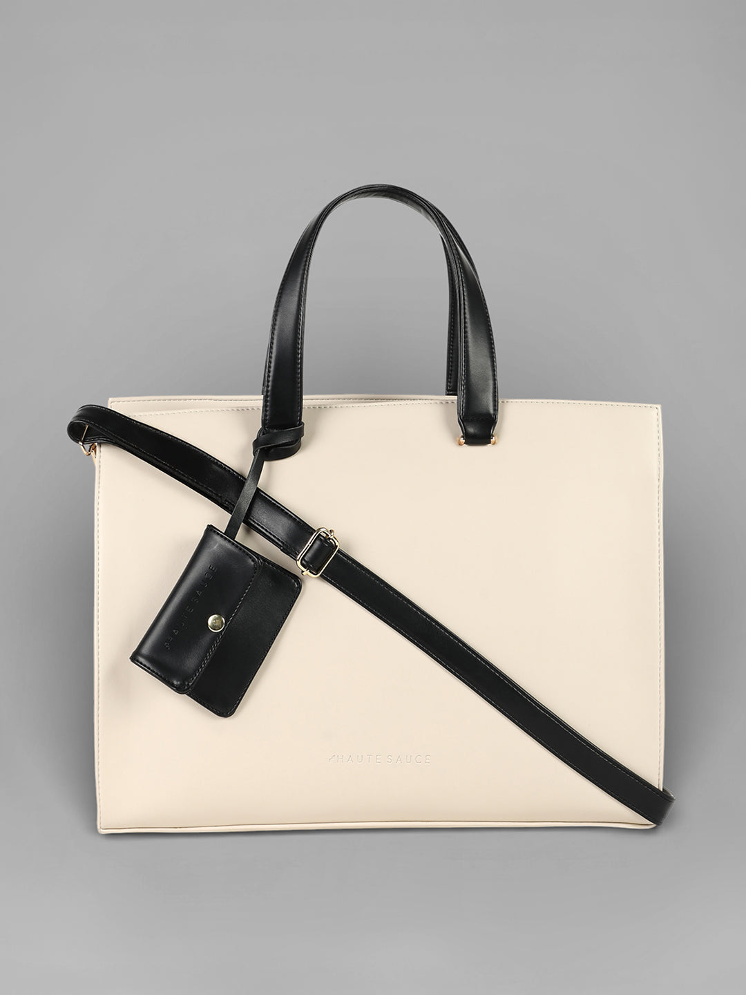 The Circadian Tote Office Bag-Cream White