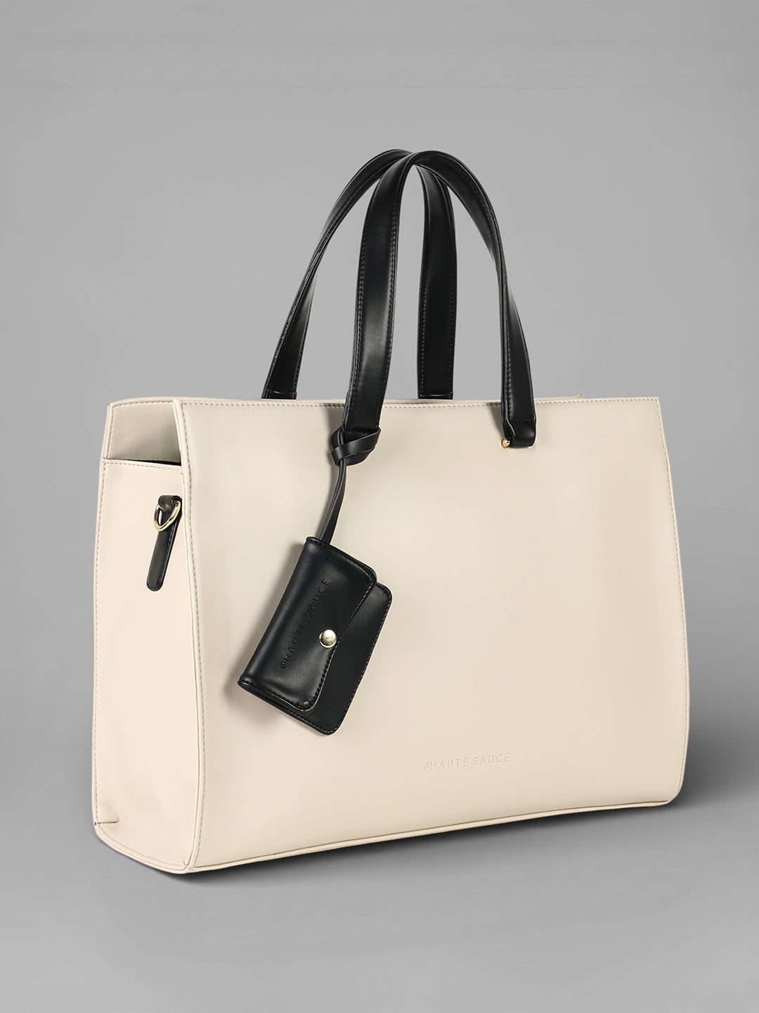 The Circadian Tote Office Bag-Cream White