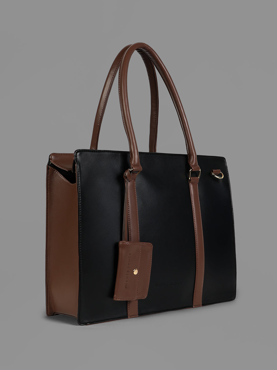 The Diurnal Tote Office Bag - Midnight Black