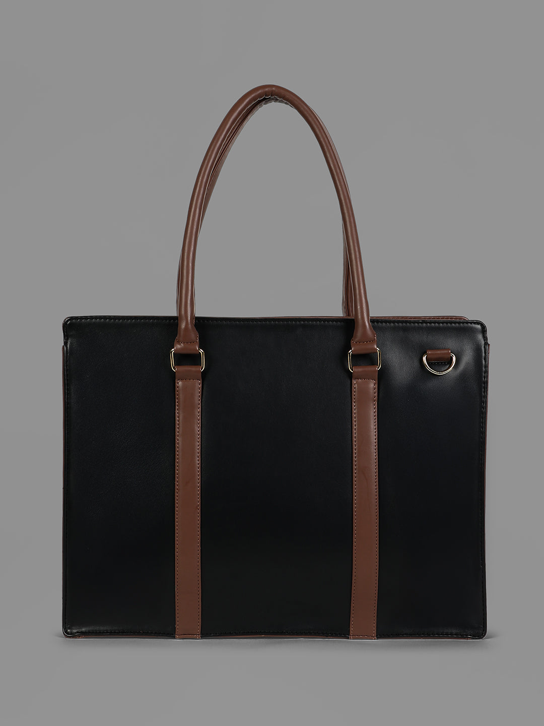 The Diurnal Tote Office Bag - Midnight Black