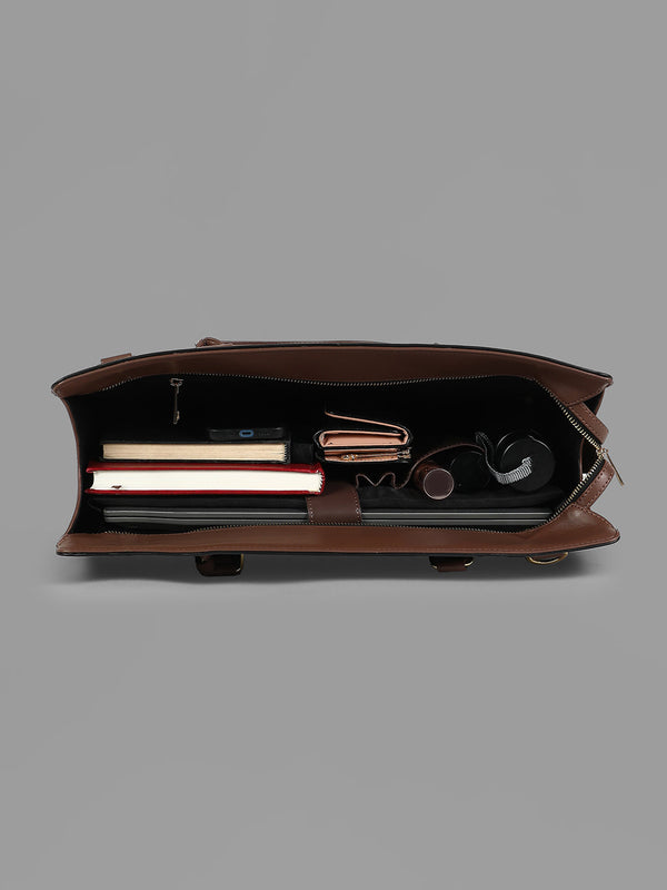 The Diurnal Tote Office Bag - Midnight Black