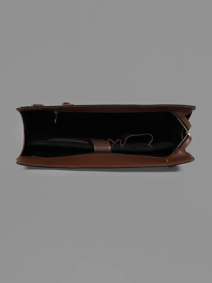 The Diurnal Tote Office Bag - Midnight Black