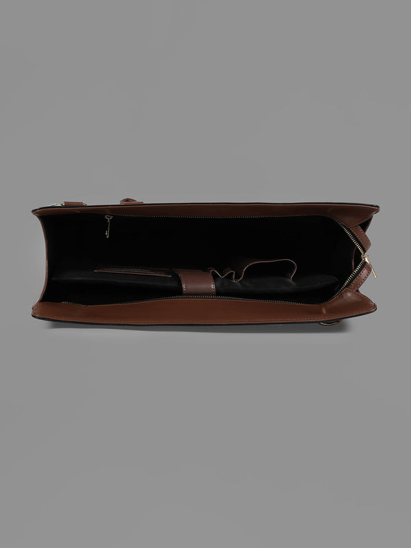 The Diurnal Tote Office Bag - Midnight Black
