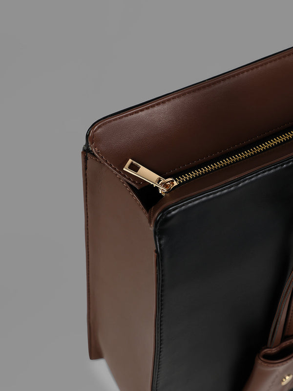 The Diurnal Tote Office Bag - Midnight Black