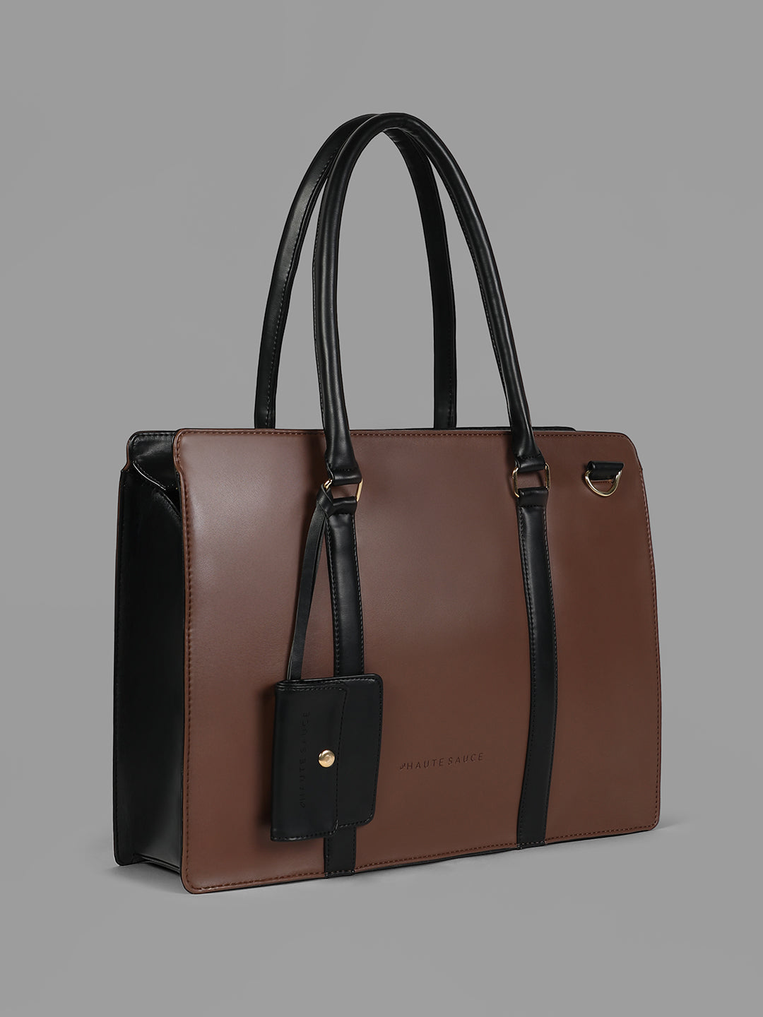 The Diurnal Tote Office Bag - Chocolate Brown